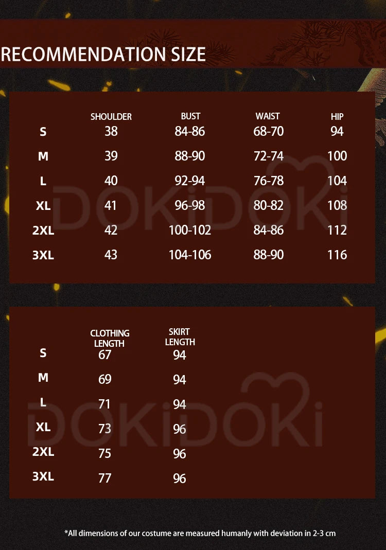 IN STOCK Yamatoo Cosplay Costume Anime DokiDoki-R Yamatoo Kimono Big Bow Halloween Yamatoo Kimono Wig Horns Shoes Cosplay Kimono