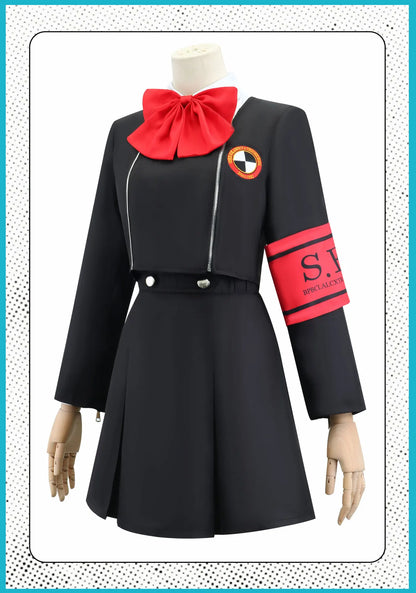 Revelations Persona Aigis Cosplay Costume Set Asian Size Polyester
