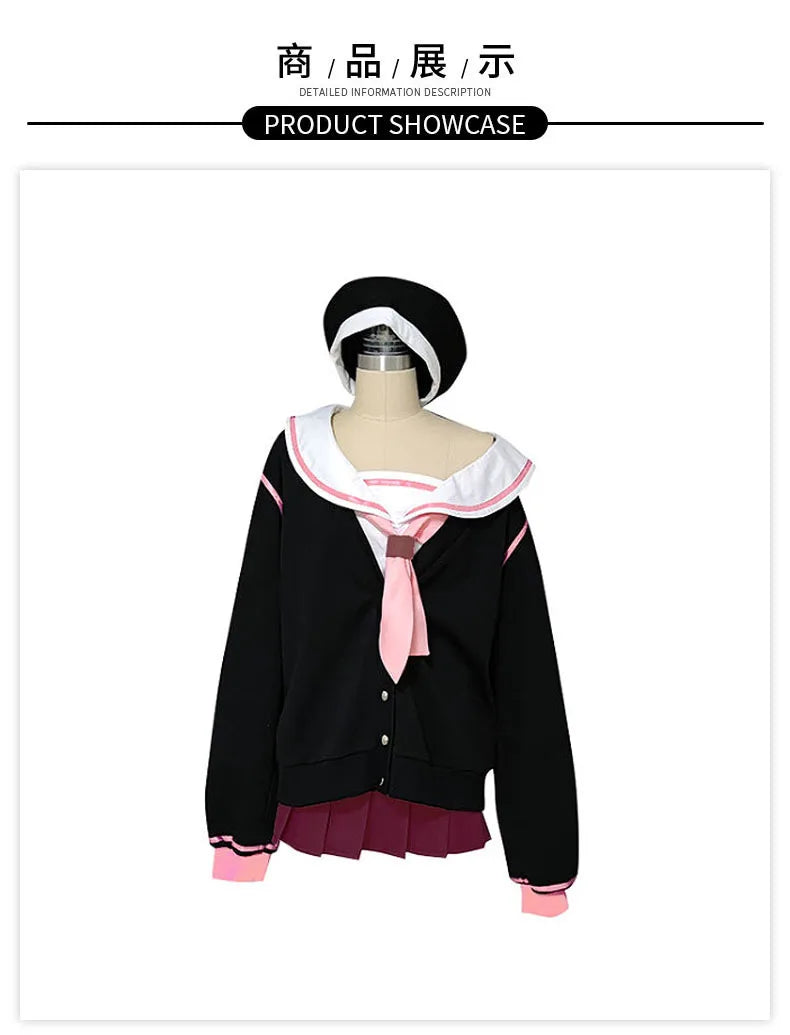 Blue Archive Shimoe Koharu Cosplay Costume Set Polyester