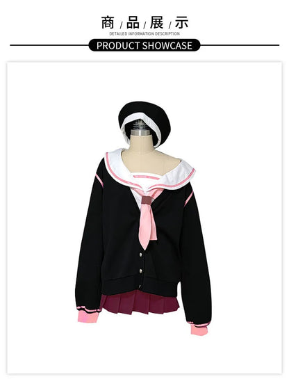 Blue Archive Shimoe Koharu Cosplay Costume Set Polyester