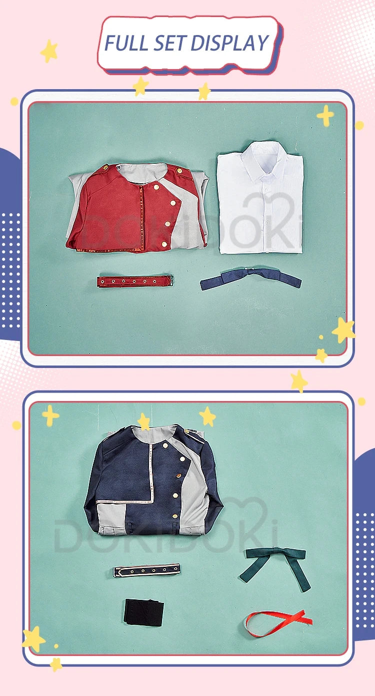 IN STOCK Inoue Takina/Nishikigi Chisato Cosplay Anime Lycoris Recoil Costume DokiDoki-R Lycoris Recoil Plus Size Christmas