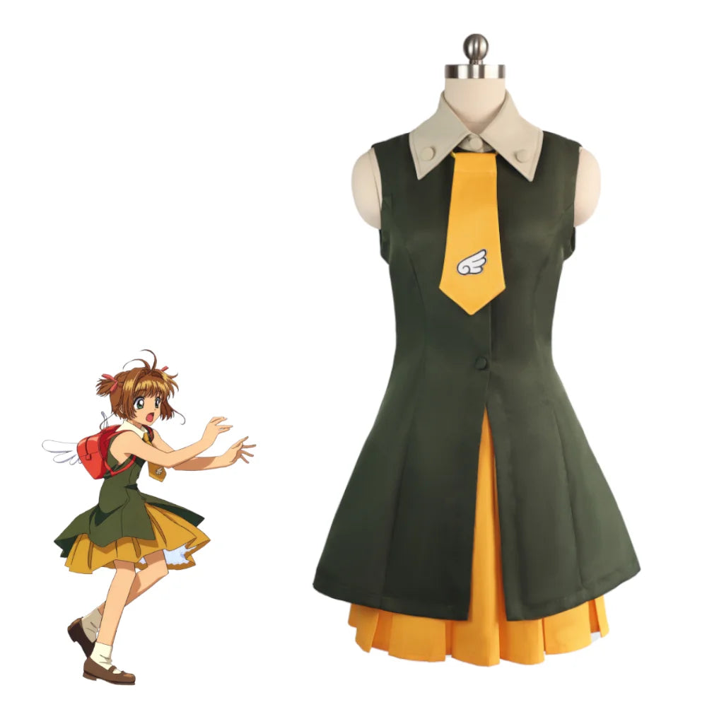 Cardcaptor Sakura Sakura Kinomoto JK Uniform Set Polyester