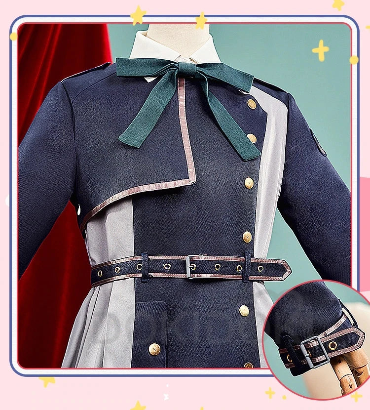 IN STOCK Inoue Takina/Nishikigi Chisato Cosplay Anime Lycoris Recoil Costume DokiDoki-R Lycoris Recoil Plus Size Christmas