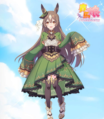 Satono Diamond Cosplay Umamusume Pretty Derby Dress Polyester