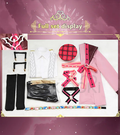 Aster Cosplay Costume Game Nu: Carnival Cosplay DokiDoki-R Aster Cosplay Costume Game Nu: Carnival Women Cute Cosplay