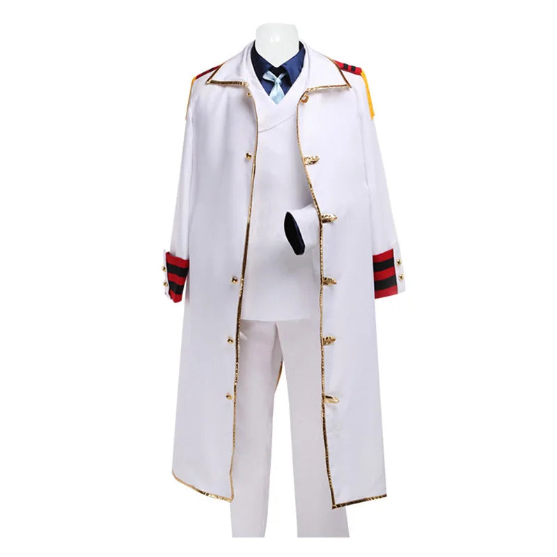 One Piece Monkey D Garp Cosplay Costume Polyester Asian Size