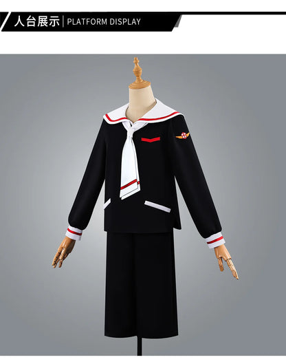 Cardcaptor Sakura Li Syaoran Cosplay Costume Set Polyester Asian Size
