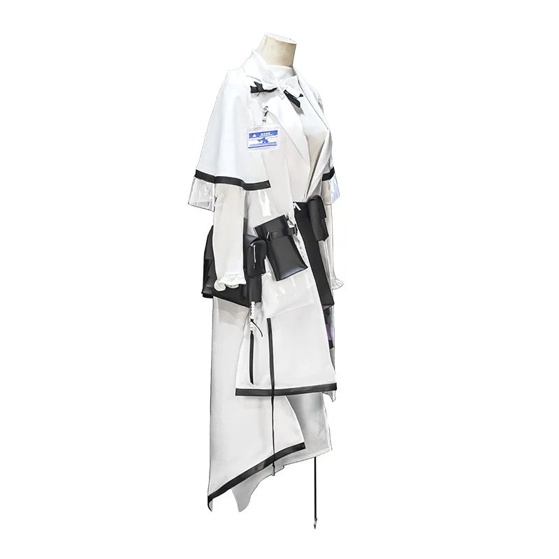 Arknights Priestess Cosplay Costume Set Polyester Asian Size