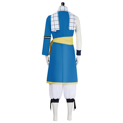 Fairy Tail Natsu Dragneel Cosplay Costume Polyester Asian Size