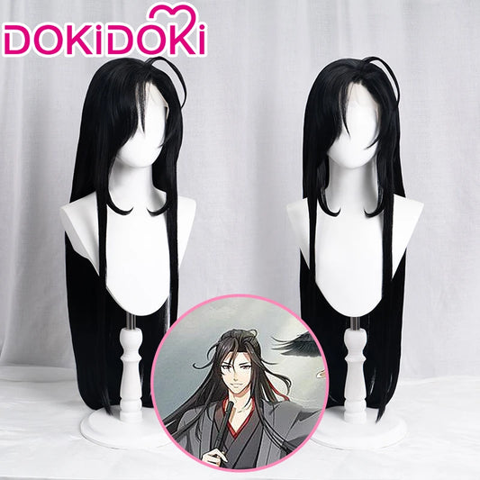 IN STOCK Wei Wuxian Lace Wig Anime Mo Dao Zu Shi DokiDoki Cosplay Yiling Patriarch Lace Wig Cosplay Chinese Antique Wig