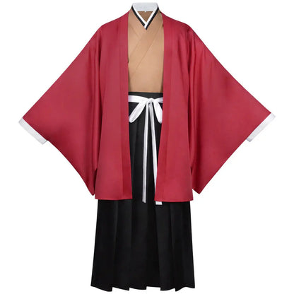 Demon Slayer Yoriichi Tsugikuni Cosplay Costume Set Polyester