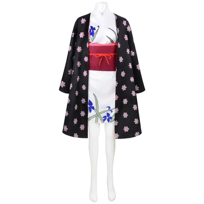 One Piece Nico Robin Wano Country Kimono Set Polyester