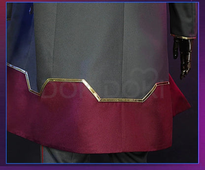 Silcoo Cosplay Costume Game Anime Cosplay【XS-2XL】DokiDoki-R Jinxx Father Silcoo Men Costume Plus Size