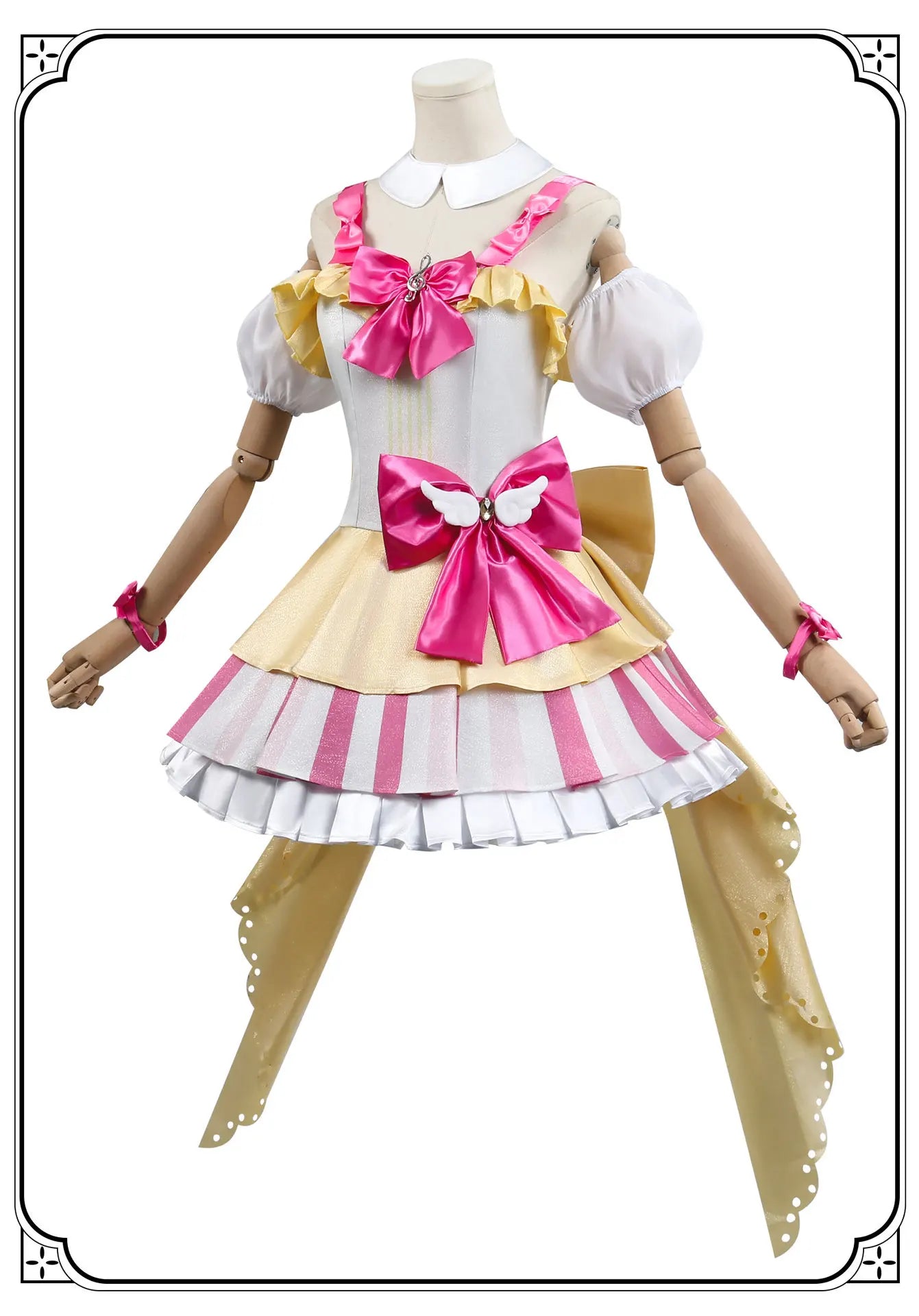 PriPara Laala Manaka Cosplay Costume Asian Size Polyester