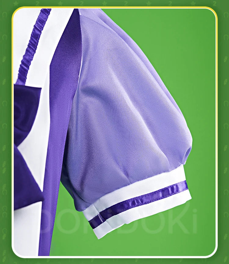 IN STOCK Mejiro McQueen Toukai Teiou Gold Ship Cosplay Costume Game【S-2XL】DokiDoki-R School Uniform Plus Size