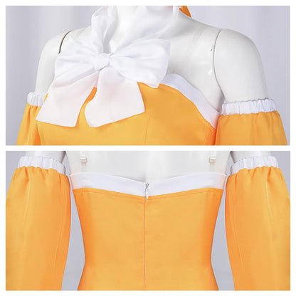 Fairy Tail Levy McGarden Cosplay Costume Polyester Asian Size