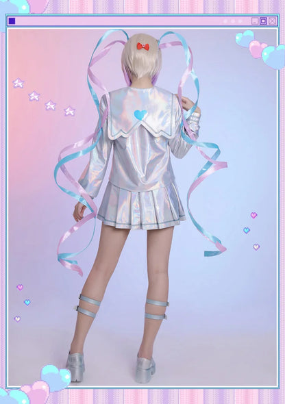 DokiDoki-R Game NEEDY GIRL OVERDOSE Cosplay KAngel / Ame-chan Cospaly Costume Game NEEDY GIRL OVERDOSE Uniform Cute