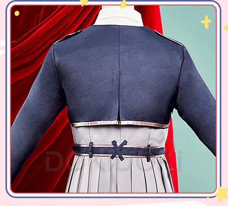 IN STOCK Inoue Takina/Nishikigi Chisato Cosplay Anime Lycoris Recoil Costume DokiDoki-R Lycoris Recoil Plus Size Christmas