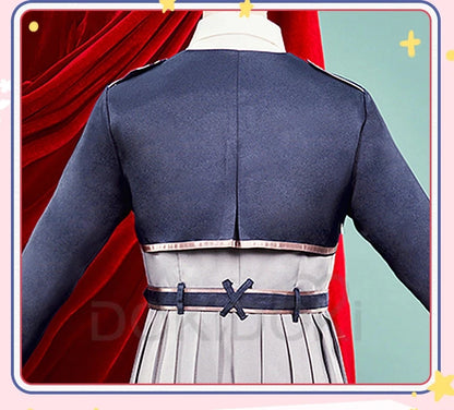 IN STOCK Inoue Takina/Nishikigi Chisato Cosplay Anime Lycoris Recoil Costume DokiDoki-R Lycoris Recoil Plus Size Christmas