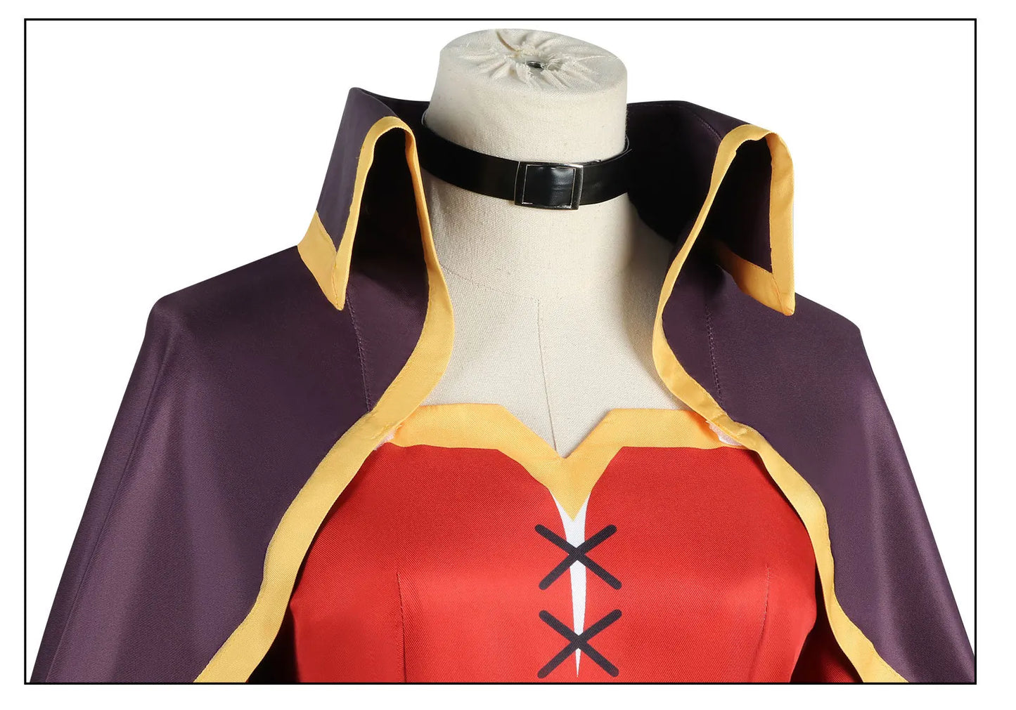 KonoSuba Megumin Cosplay Costume Full Set Polyester Asian Size