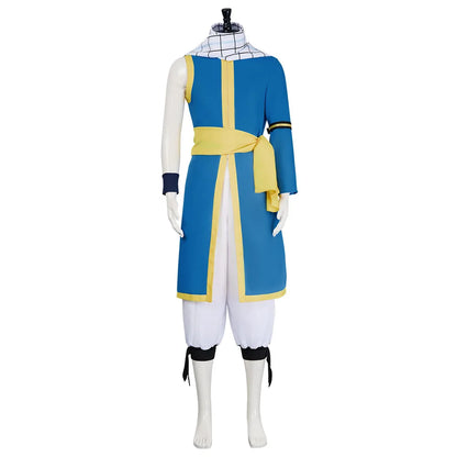 Fairy Tail Natsu Dragneel Cosplay Costume Polyester Asian Size