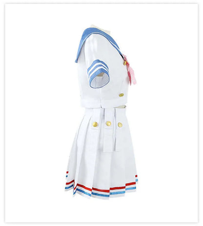 Blue Archive Urawa Hanako Cosplay Set Polyester Adult Size