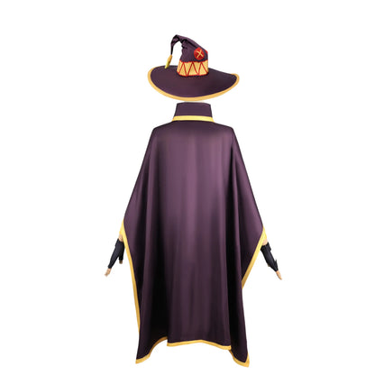 KonoSuba Megumin Cosplay Costume Full Set Polyester Asian Size