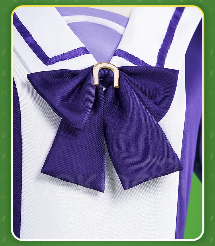 IN STOCK Mejiro McQueen Toukai Teiou Gold Ship Cosplay Costume Game【S-2XL】DokiDoki-R School Uniform Plus Size