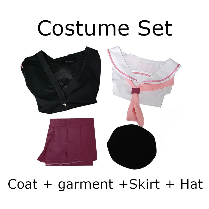 Blue Archive Shimoe Koharu Cosplay Costume Set Polyester