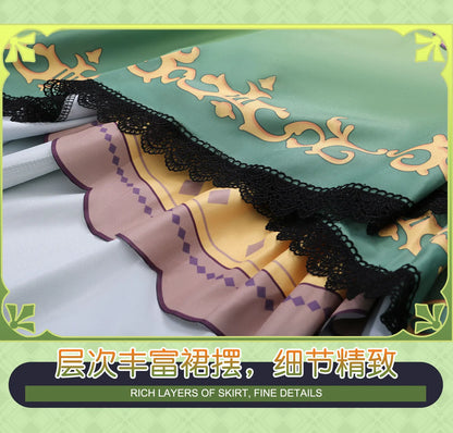 Satono Diamond Cosplay Umamusume Pretty Derby Dress Polyester