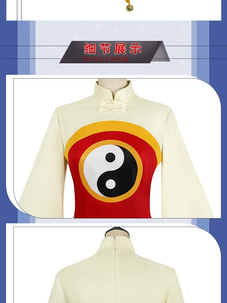 Cardcaptor Sakura Li Meiling Cosplay Set Polyester Asian Size