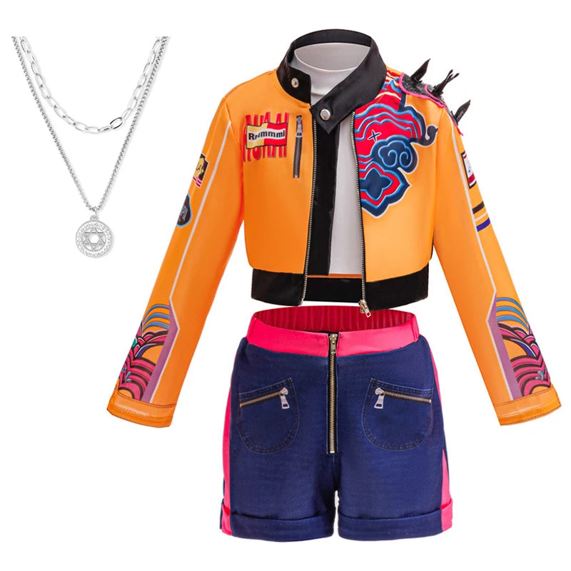 Halloween Girls Detective Cosplay Costume Set for Carnival Party Performance - as picture 1 / 6T