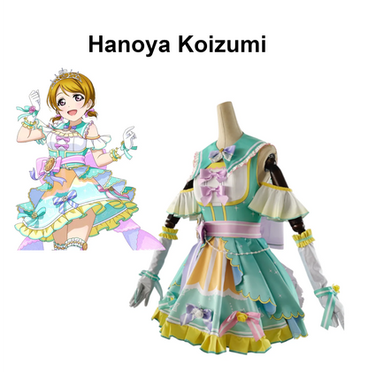 Love Live Countdown Cosplay Costume Women Polyester Set
