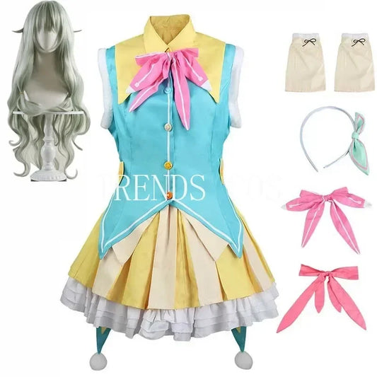 Project Sekai Kusanagi Nene Cosplay Costume Set Cotton Polyester