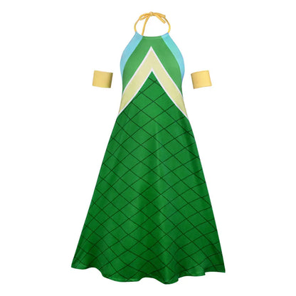 Fairy Tail Wendy Marvell Cosplay Costume Polyester Asian Size