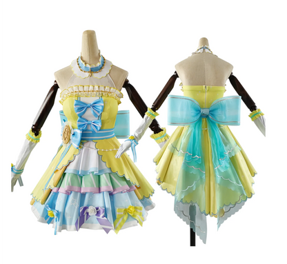 Love Live Countdown Cosplay Costume Women Polyester Set