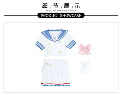 Blue Archive Urawa Hanako Cosplay Set Polyester Adult Size