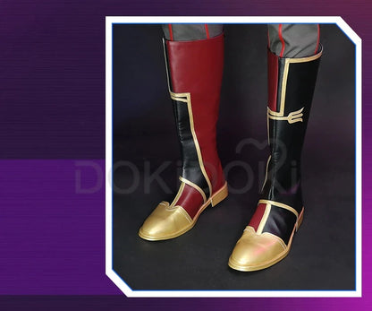 Silcoo Cosplay Costume Game Anime Cosplay【XS-2XL】DokiDoki-R Jinxx Father Silcoo Men Costume Plus Size