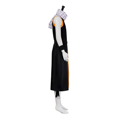 Fairy Tail Natsu Dragneel Cosplay Costume Polyester Asian Size