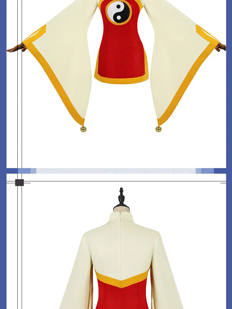 Cardcaptor Sakura Li Meiling Cosplay Set Polyester Asian Size