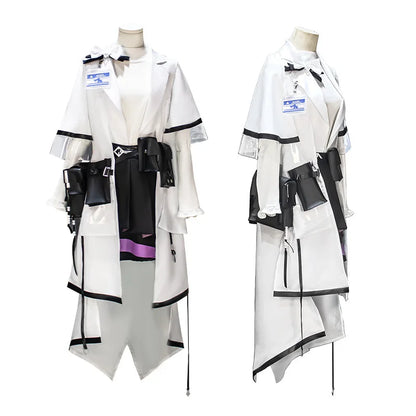 Arknights Priestess Cosplay Costume Set Polyester Asian Size