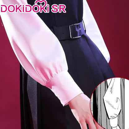 IN STOCK Mitakaa Asaa Cosplay Anime Cosplay Costume DokiDoki-SR Women Black Dress Mitakaa Asaa School Uniform Costume