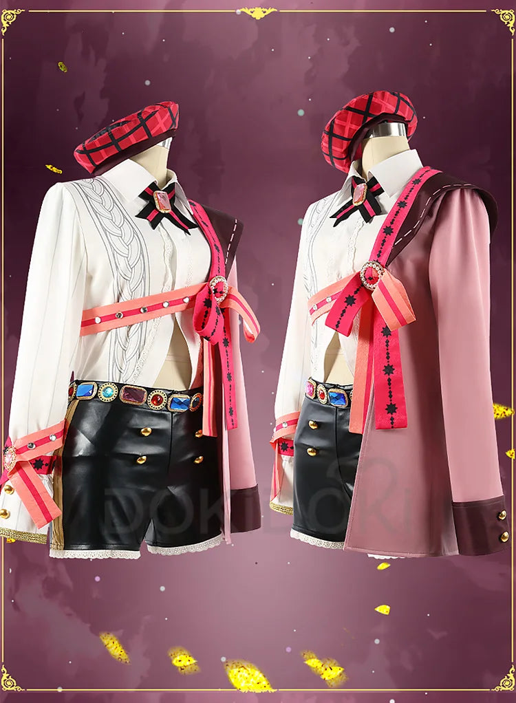 Aster Cosplay Costume Game Nu: Carnival Cosplay DokiDoki-R Aster Cosplay Costume Game Nu: Carnival Women Cute Cosplay