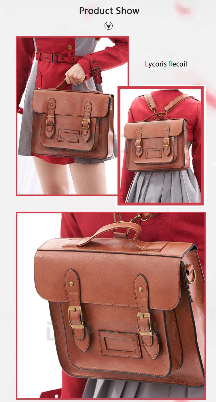 IN STOCK Inoue Takina/Nishikigi Chisato Cosplay Anime Lycoris Recoil Costume DokiDoki-R Lycoris Recoil Plus Size Christmas