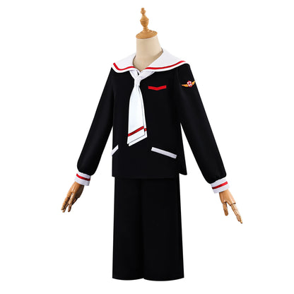 Cardcaptor Sakura Li Syaoran Cosplay Costume Set Polyester Asian Size