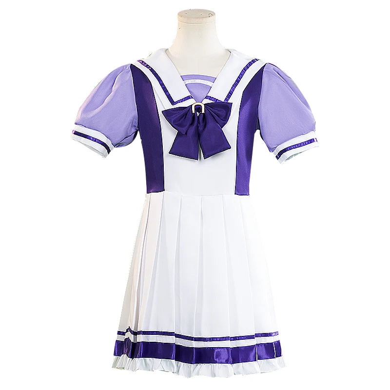 IN STOCK Mejiro McQueen Toukai Teiou Gold Ship Cosplay Costume Game【S-2XL】DokiDoki-R School Uniform Plus Size
