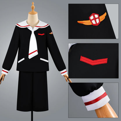 Cardcaptor Sakura Li Syaoran Cosplay Costume Set Polyester Asian Size