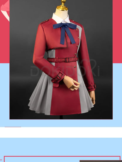 IN STOCK Inoue Takina/Nishikigi Chisato Cosplay Anime Lycoris Recoil Costume DokiDoki-R Lycoris Recoil Plus Size Christmas