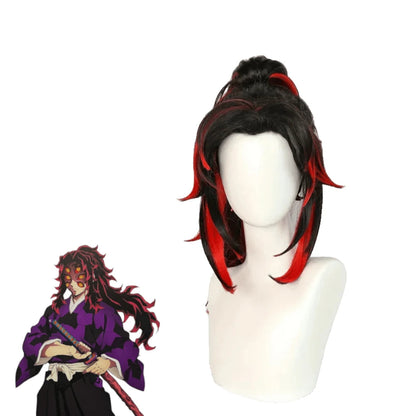 Demon Slayer Kokushibo Cosplay Set Polyester Samurai Uniform