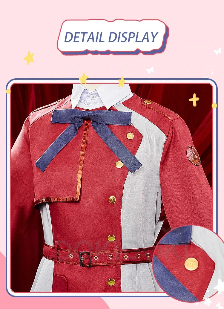 IN STOCK Inoue Takina/Nishikigi Chisato Cosplay Anime Lycoris Recoil Costume DokiDoki-R Lycoris Recoil Plus Size Christmas